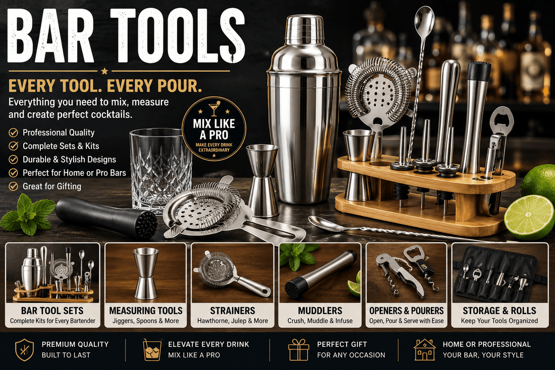 Bar Tools Review: Best Picks for Pro Bartenders - My Kitchen Products
