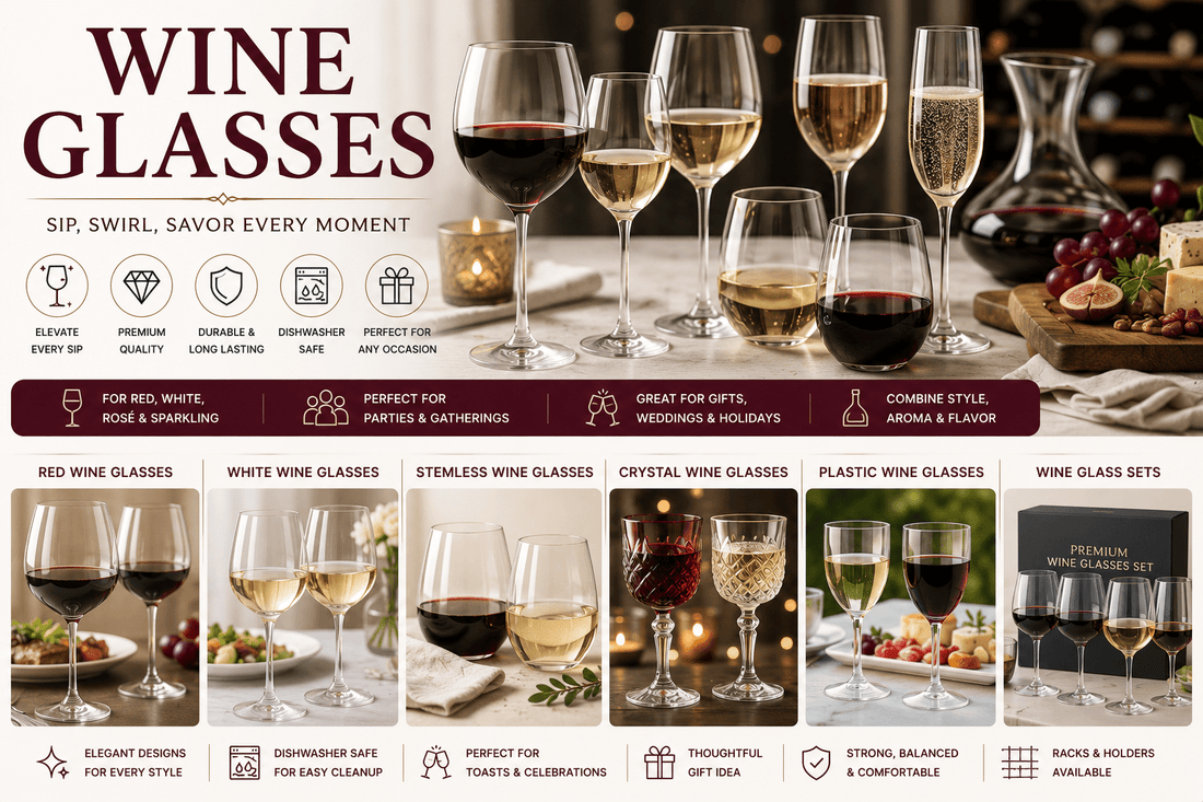 Best Wine Glasses Reviewed: Top Picks for Every Wine Enthusiast - My Kitchen Products