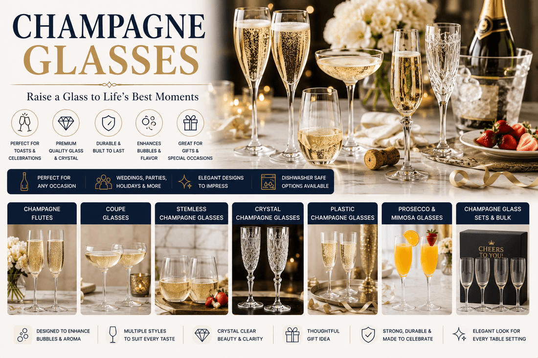 Champagne Glasses Review: Top Picks for Elegant Celebrations - My Kitchen Products