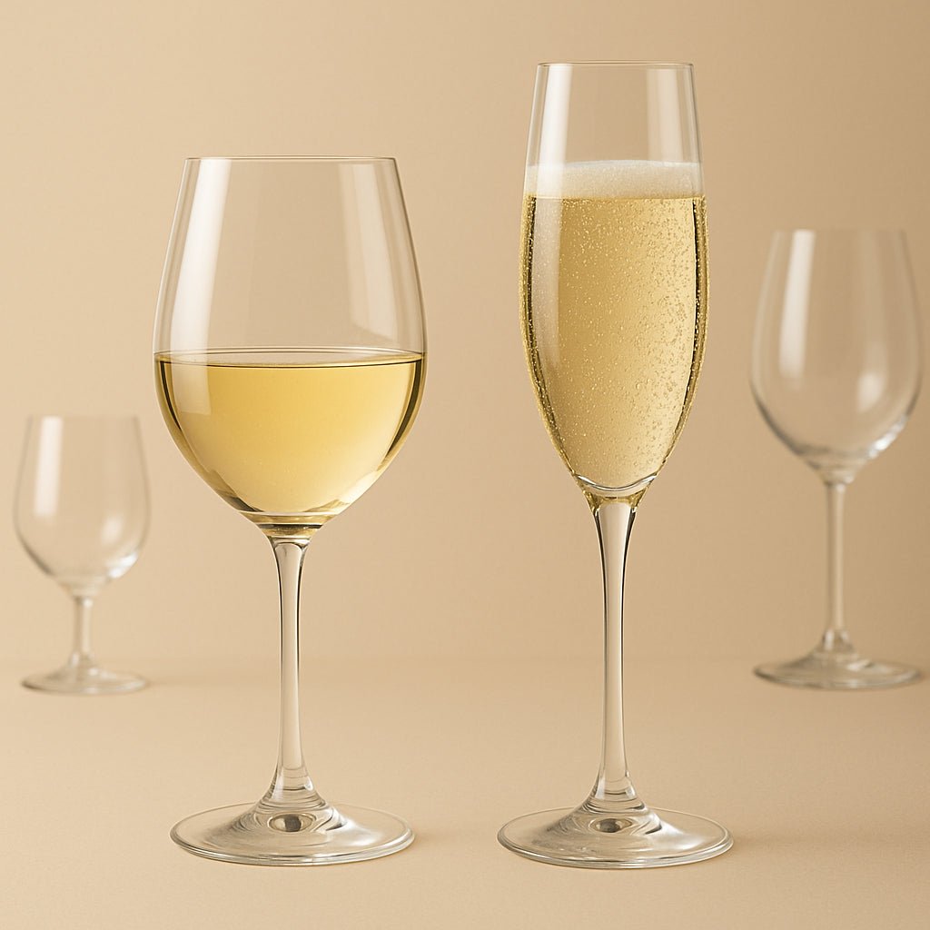 Champagne Glasses vs Wine Glasses: Which Is Best for Bubbly? - My Kitchen Products