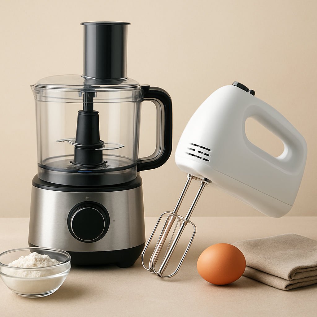 Food Processors vs Hand Mixers: Which Is Better? - My Kitchen Products