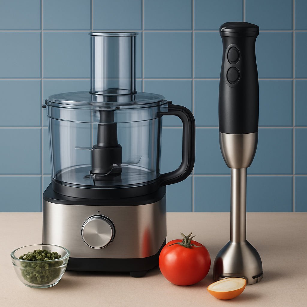 Food Processors vs Immersion Blenders: Which Wins? - My Kitchen Products