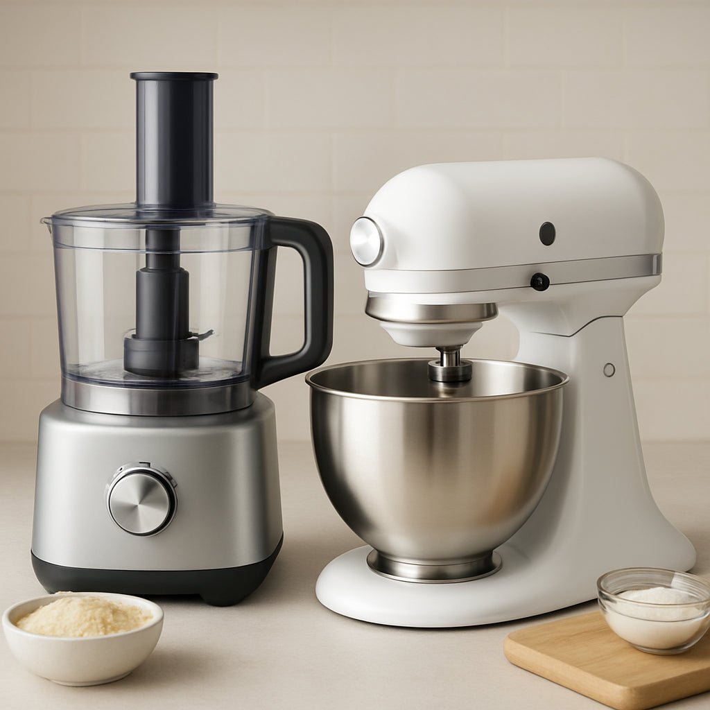 Food Processors vs Stand Mixers: Which Is Better? - My Kitchen Products