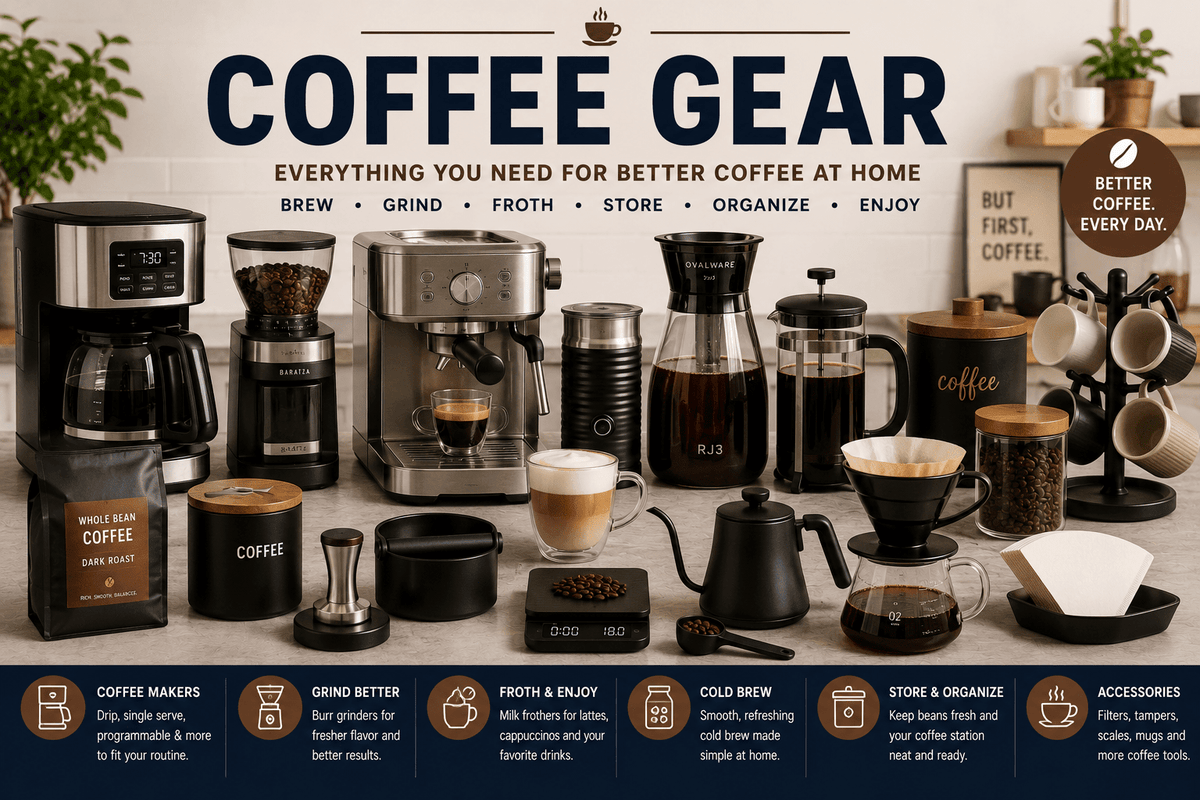How to Choose Coffee Gear Like a Pro - My Kitchen Products