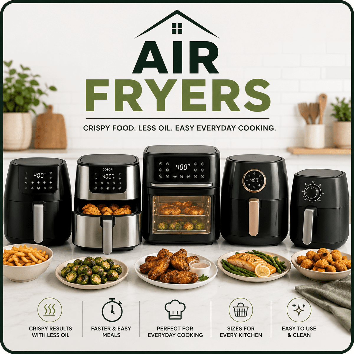 How to Choose the Best Air Fryers Like a Pro - My Kitchen Products
