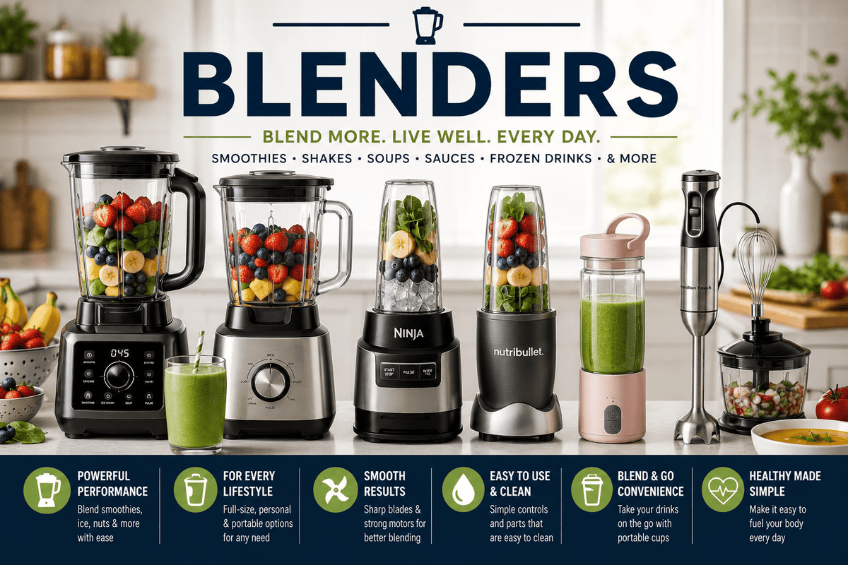 How to Choose the Best Blenders for Your Kitchen - My Kitchen Products