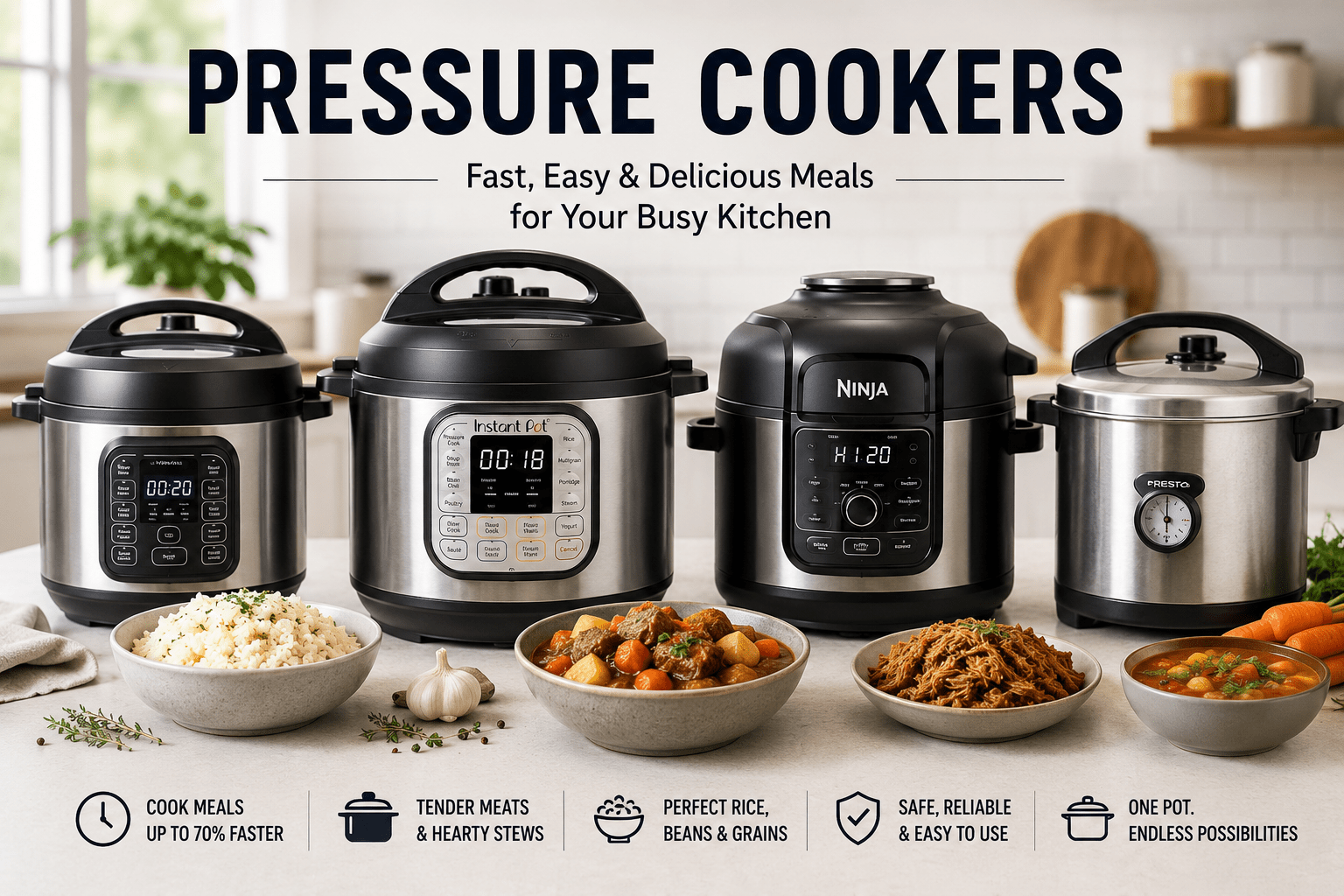How to Choose the Best Pressure Cookers - My Kitchen Products