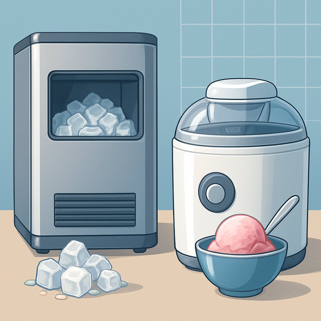 Ice Makers vs. Ice Cream Makers: Key Differences - My Kitchen Products