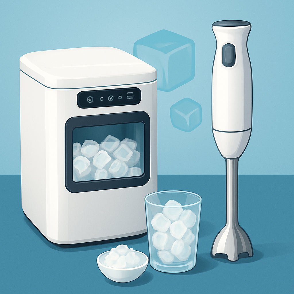 Ice Makers vs Immersion Blenders: Which Appliance Should You Choose? - My Kitchen Products