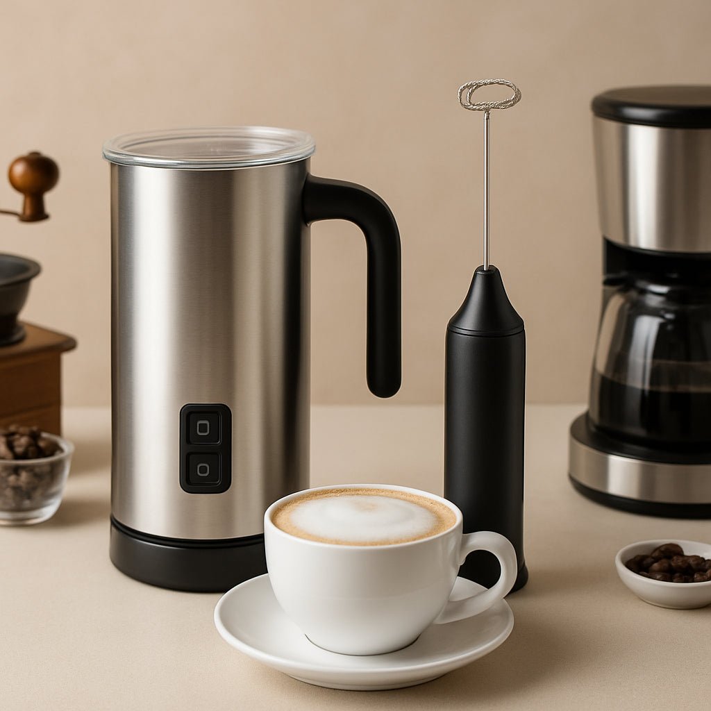 Milk Frothers Compared: Top Coffee Gear Reviewed for 2024 - My Kitchen Products