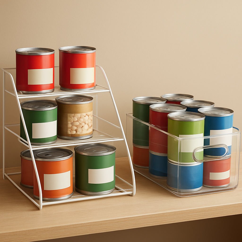 Pantry Can Organizers vs. Pantry Organizer Bins - My Kitchen Products