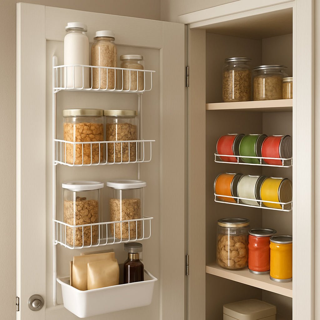 Pantry Door Organizers vs Pantry Can Organizers - My Kitchen Products