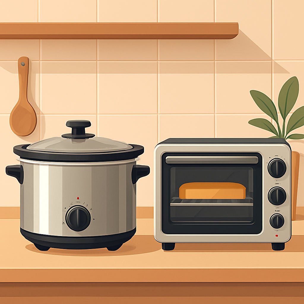 Slow Cookers vs. Toaster Ovens: Which Is Better? - My Kitchen Products