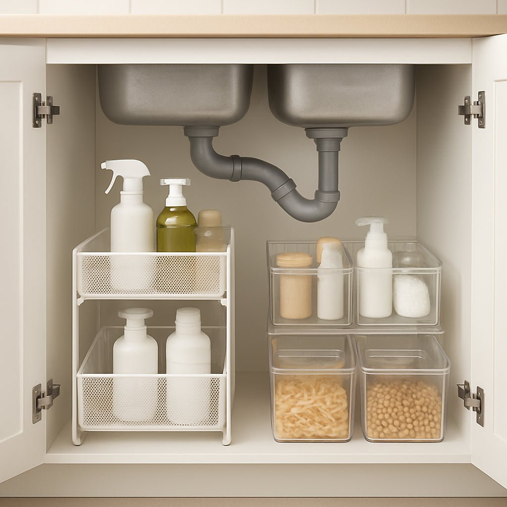 Under Kitchen Sink Organizers: Best Options Compared - My Kitchen Products