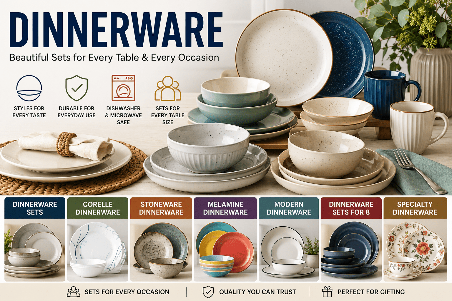 Dinnerware - My Kitchen Products