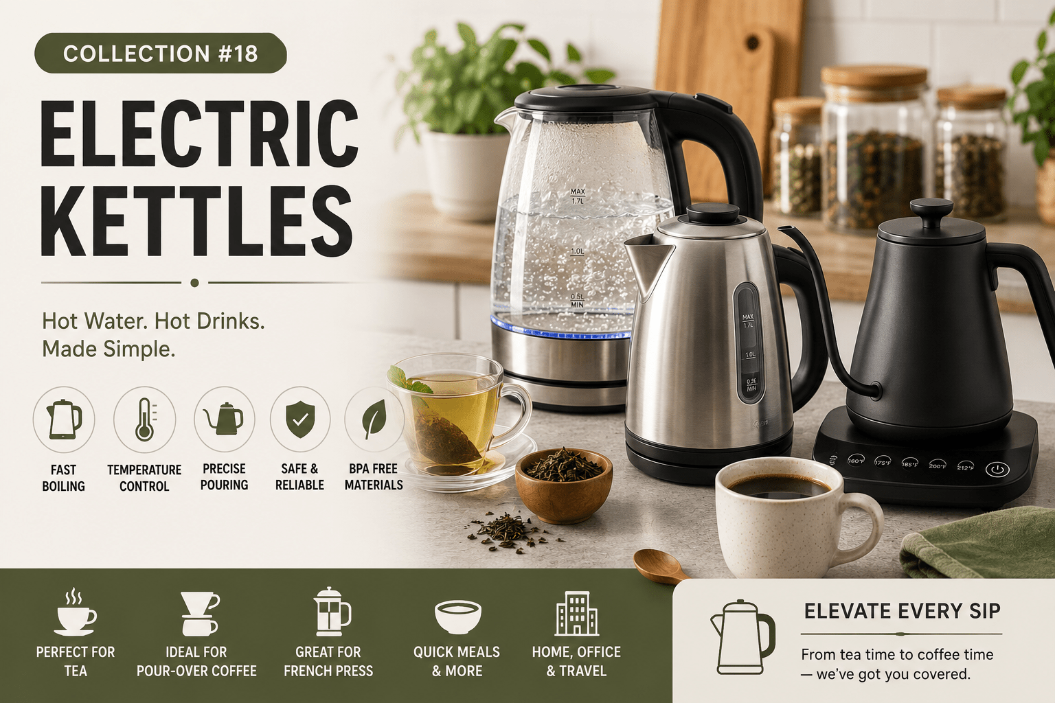 Electric Kettles - My Kitchen Products