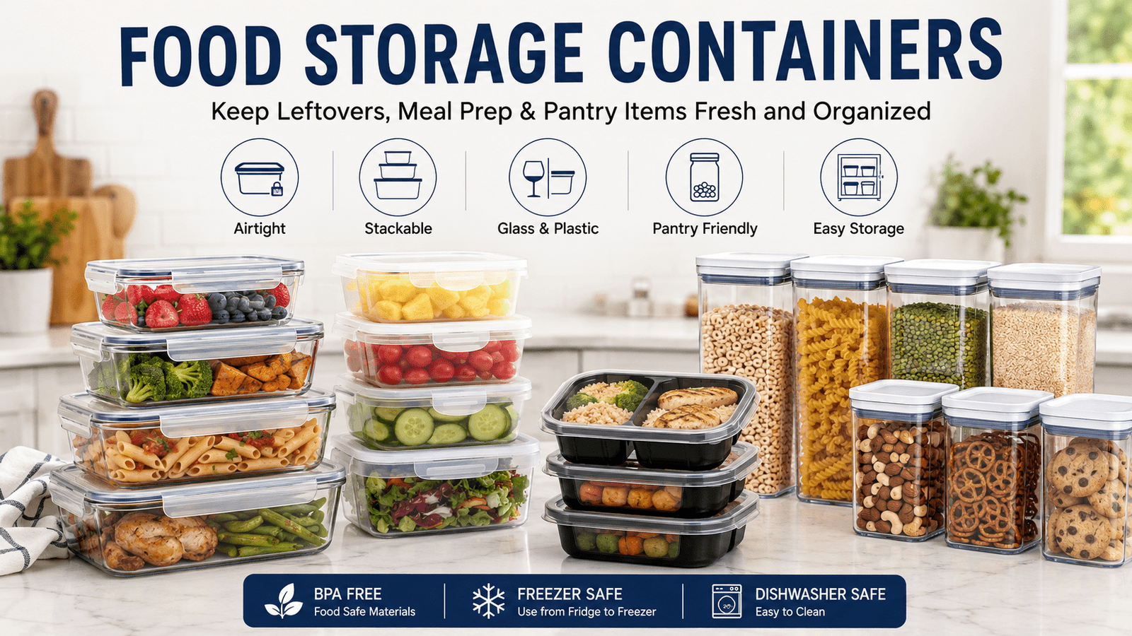 Food Storage Containers - My Kitchen Products
