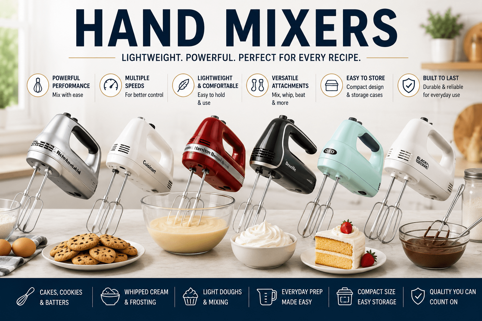 Hand Mixers - My Kitchen Products