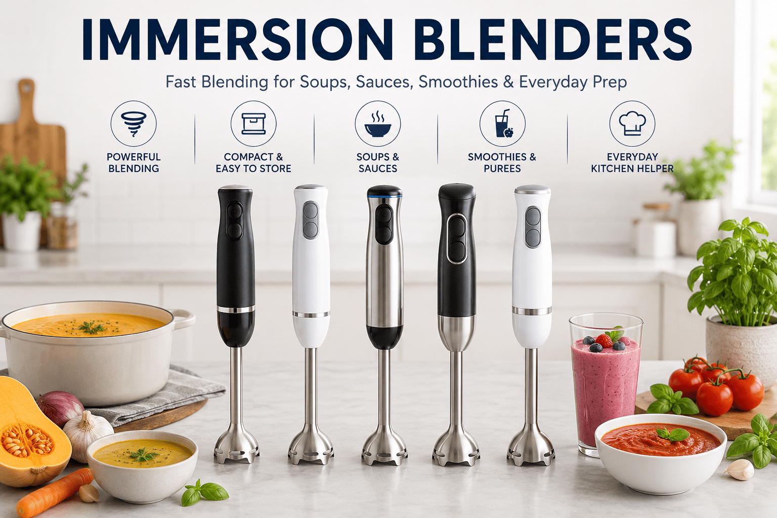 Immersion Blenders - My Kitchen Products