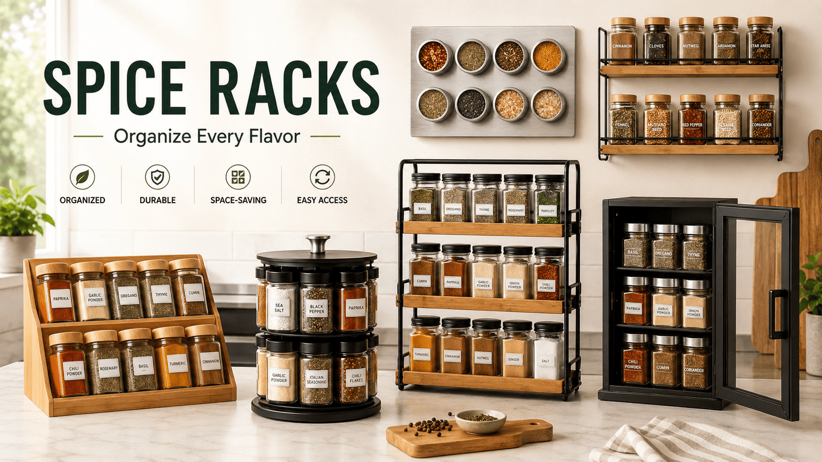 Spice Racks - My Kitchen Products