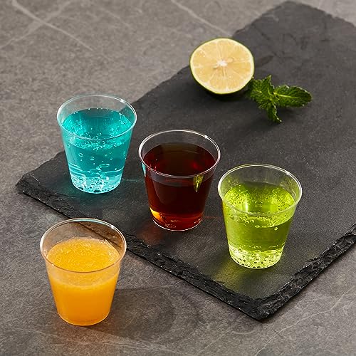 1 OZ 1000 Pack Plastic Shot Glasses, Disposable Cups, 1 Ounce Tasting Cups Party Cups Perfect for Whiskey, Wine Tasting, Food Samples, and Parties - My Kitchen Products