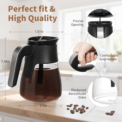 10-Cup Glass Carafe Replacement for Ninja Coffee Makers - My Kitchen Products