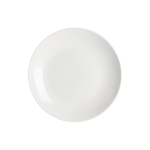 10 Strawberry Street Simply Coupe 16 Piece Dinnerware Set, White - SM-1600-CP-SW - My Kitchen Products