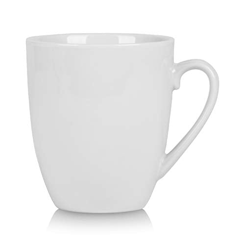10 Strawberry Street Simply White 12 oz Mug, Set of 6 - My Kitchen Products