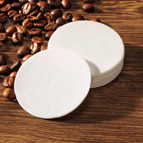 1000 Pcs Round Disposable Coffee Filters Paper Compatible with Aeropress Coffee Makers - My Kitchen Products