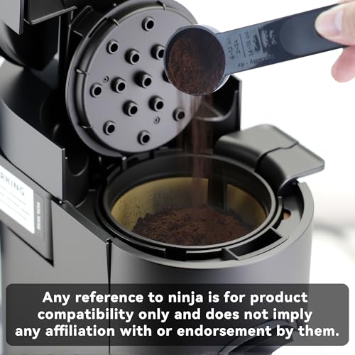 100Pcs Disposable Coffee Paper Filters & Black Permanent Coffee Filter for Ninja Pod & Grounds Specialty Single-Serve Coffee Maker, Ninja PB051 & PB041 Coffee Maker - My Kitchen Products