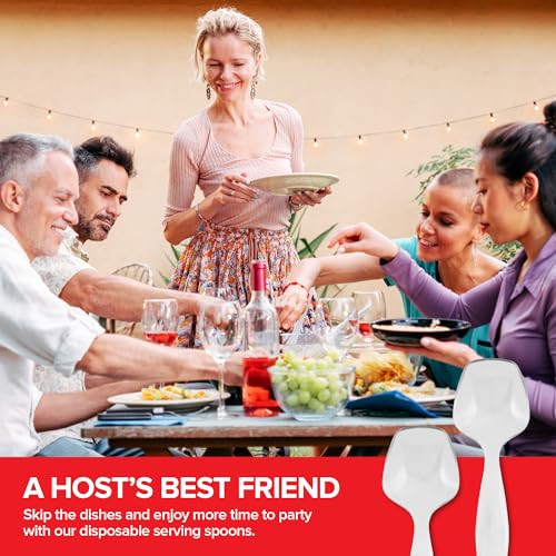 12 Count Clear Plastic Utensils for Catering, Weddings, Holidays, Buffet and Party Use - My Kitchen Products