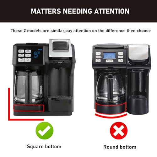 12-Cup Coffee Maker Glass Carafe Replacement Compatible with Hamilton Beach Coffee Maker Models 46310, 49980R, 49976, 49350, 49980A, 49980Z, 49983, 49618, 46300, 49966 1 Pack - My Kitchen Products