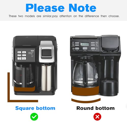 12-Cup Glass Carafe Pot Replacement Hamilton-Beach Coffee Carafe Pot 46310 49980A 49980Z 49976 49966 49350 49957 49954 49933 49983 49618 46300 49950 with Coffee Spoon 12 Cup Coffee Pot - My Kitchen Products