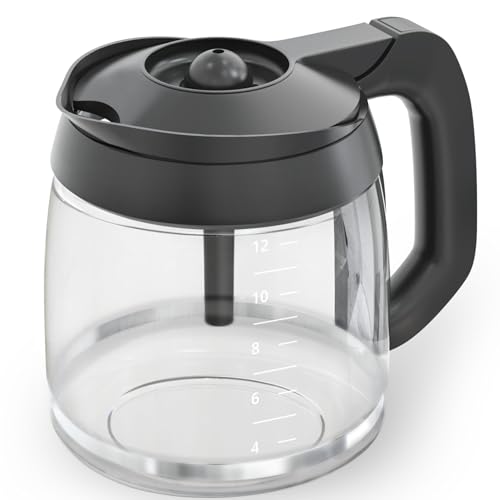 12-Cup Glass Coffee Carafe Replacement Compatible ONLY with Ninja Coffee Brewer Maker Models CE251 CE201 CE201C CE200 CE200C - My Kitchen Products