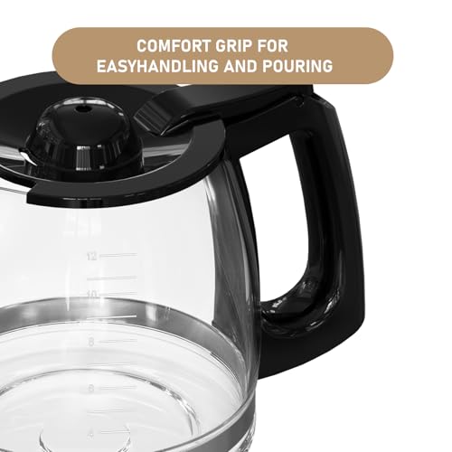 12-Cup Replacement Coffee Carafe Compatible with Hamilton Beach Coffee maker Pot 49902, 49915, 49905C, CM4309, 49317, 49467, 49611, 49904, 49934, 46230, 46290, 46293, 46294, 46299 - My Kitchen Products