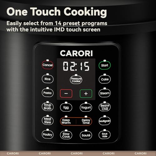 12-in-1 Electric Pressure Cooker 8 Quart, 1200W olla de presion Multi-Cooker with Stainless Steel Pot, Slow Rice Cooker, Saute, Steamer, Yogurt & Food Warmer, Delay Timer, Black - My Kitchen Products