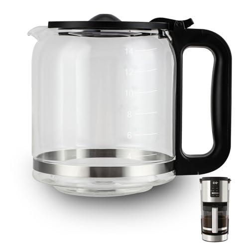 14 Cup Coffee Carafe Replacement Compatible with Ninja DCM201, DCM200, DCM200C Series Programmable XL 14-Cup Coffee Maker - My Kitchen Products