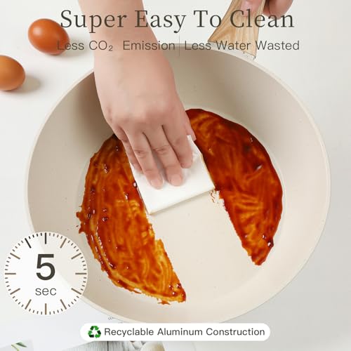 16PCS Pots and Pans Set Non Stick Cookware Set Nonstick with Cooking Set - My Kitchen Products