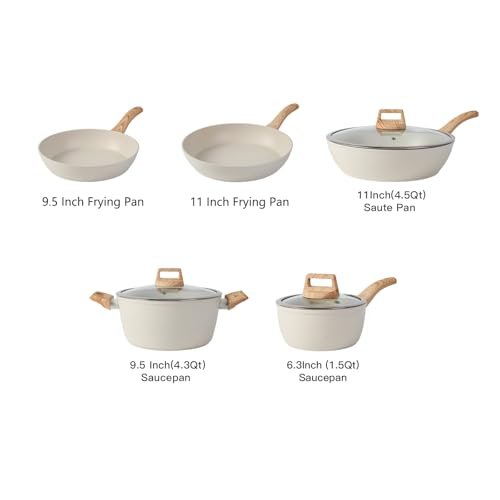 16PCS Pots and Pans Set Non Stick Cookware Set Nonstick with Cooking Set - My Kitchen Products