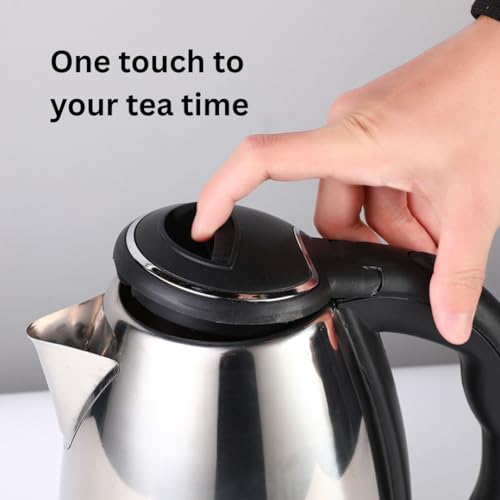 1.7 L Electric Kettles Stainless Steel | Hot Water coffee Stainless Steel Travel Tea Maker kettle for Boiling |Tea Maker Machine | Electric Hot Pots Teapot | Top 10 Best Electric Kettle - My Kitchen Products