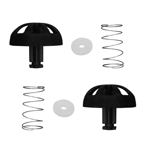 2-Pack Coffee Replacement Brew Basket Spring Loaded Stopper Kits Fits For Mr. Coffee Black and Decker Hamilton coffee maker parts, Parts Number 990117900 990237500 Coffee Machine Accessory - My Kitchen Products