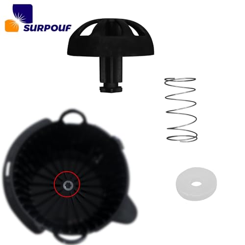 2-Pack Coffee Replacement Brew Basket Spring Loaded Stopper Kits Fits For Mr. Coffee Black and Decker Hamilton coffee maker parts, Parts Number 990117900 990237500 Coffee Machine Accessory - My Kitchen Products