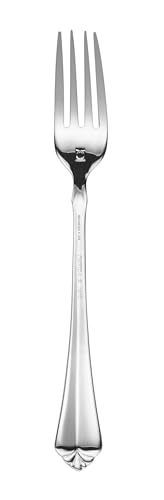 Oneida Silverware Set For 8, Juilliard 45-Piece Fine Flatware Set with Serving Utensils, Service For 8, 18/10 Stainless Steel, Mirror Finish, Dishwasher Safe,Knives Spoons & Forks Set(Silver 45 Piece)