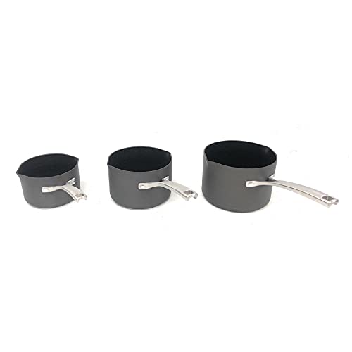 Calphalon Classic Nonstick Hard-Anodized 14-Piece Cookware Set, Grey