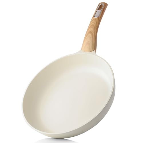 SENSARTE Ceramic Nonstick Frying Pan Small Skillet 8/9.5/11/12.5Inch Non Stick Omelet