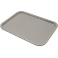 Carlisle FoodService Products Café Cafeteria Tray, Fast Food Tray for Restaurant or Commercial Use, 12" x 16", 1 Count, Gray
