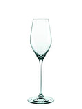 Nachtmann Supreme Champagne Flutes – Set of 4 Lead-Free 10.1 oz Crystal Stemware with Slimline Shape & Sparkling Point, Refined Glasses for Prosecco, Weddings, Events, Entertaining Guests