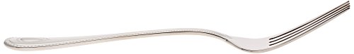 Lenox Silverware Set For 12, French Perle 65-Piece Flatware Set with Serving Utensils, Service For 12, Elegant 18/10 Stainless Steel Utensils with Beading, Knives Spoons & Forks (Silver, 65 Piece)