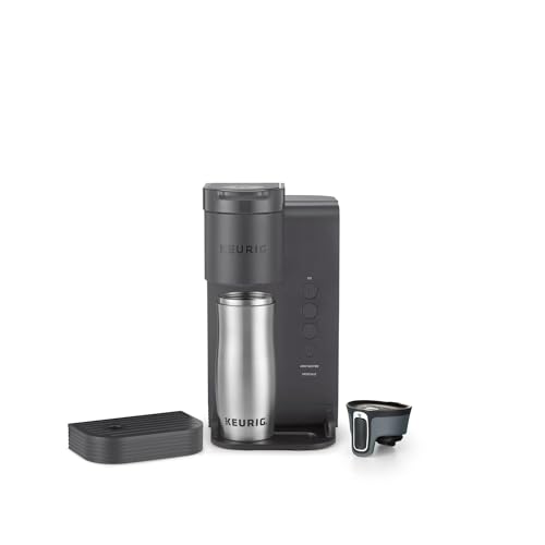 Keurig K-Express Essentials Matte Gray Single-Serve K-Cup Pod Coffee Maker