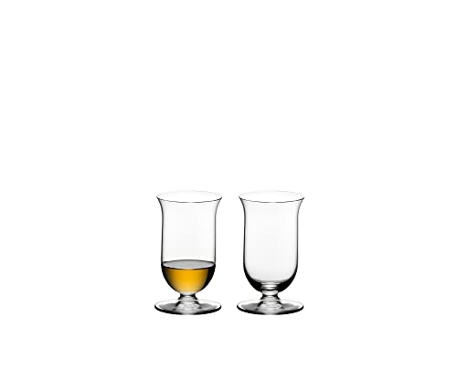 Riedel Vinum Single Malt Whisky Glasses, Dishwasher Safe, Set of 2 6416/80